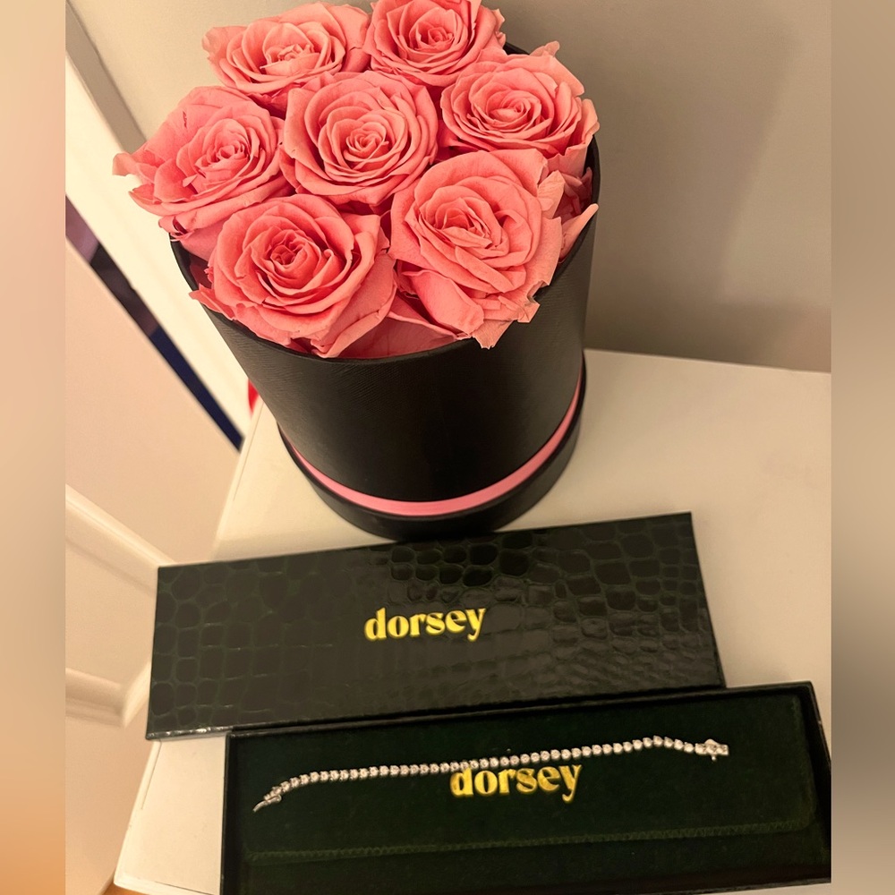 Dorsey Bennington 3mm tennis bracelet- 7inches